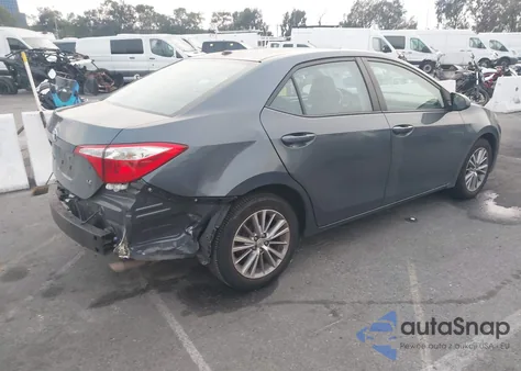 2014 Toyota Corolla Le Premium from USA, damaged, VIN 2T1BURHE4EC217159